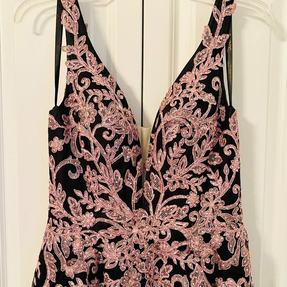 Jovani JVN 2302 Ballgown Prom Dress - Picture 5 of 7